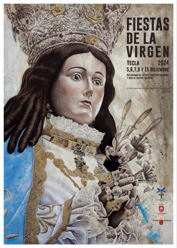 Cartel Fiestas de la Virgen 2024